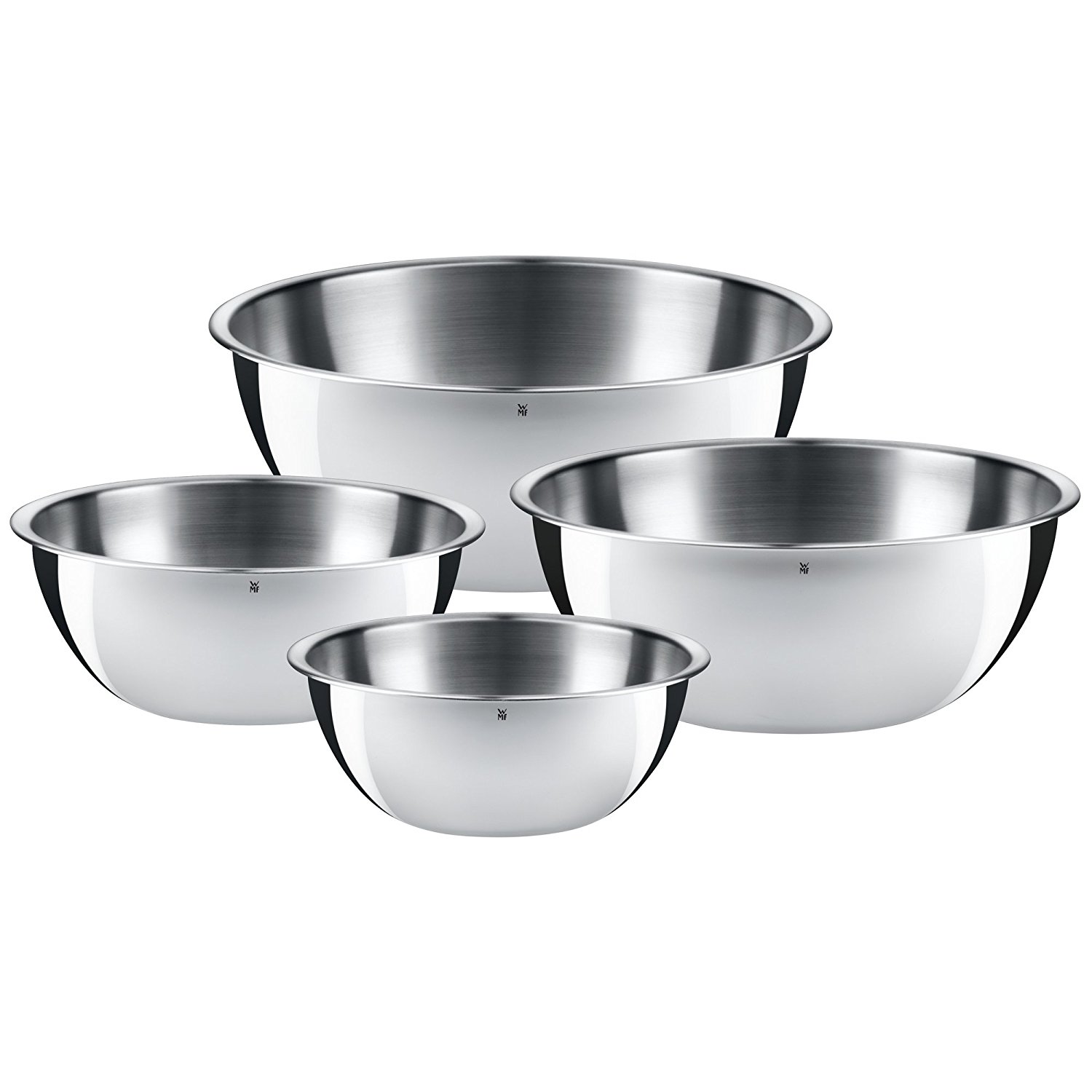 Set di 4 ciotole WMF in acciaio inox Cromargan